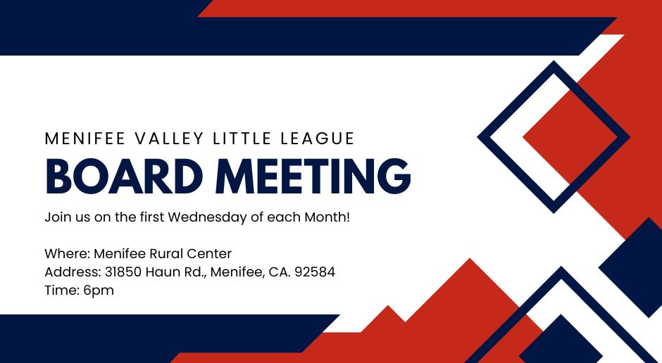 Next Board Meeting: Wednesday, December 6th