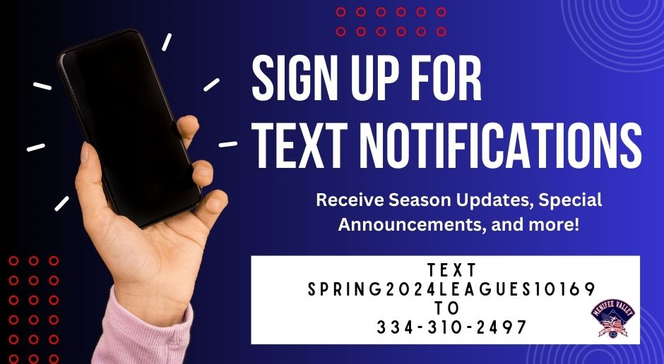 Sign Up for Text Notifications