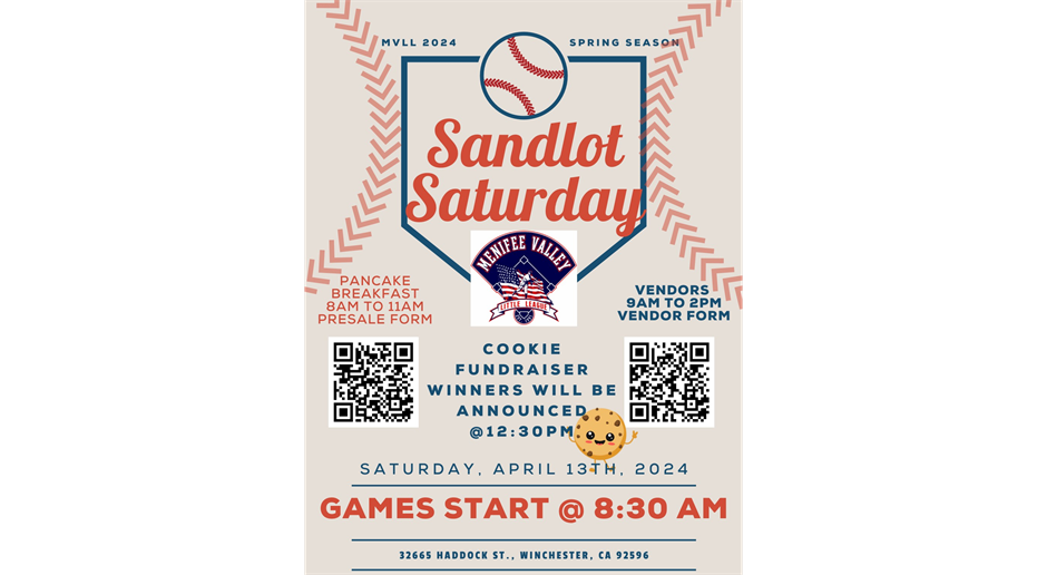 Sandlot Saturday!